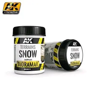 AK INTERACTIVE TERRAINS SNOW - 250ml (Acrylic) Offerta