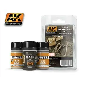 Promo Stagionale AK INTERACTIVE WOOD WEATHERING SET