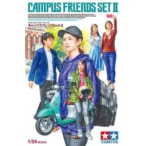 Must-Have TAMIYA 1 24 Fig.-Set Campus Friends II 1 24