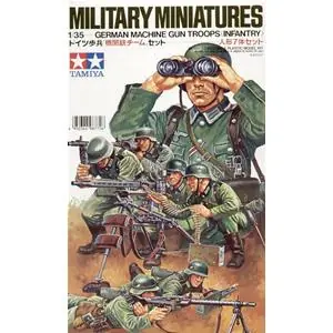 TAMIYA 1 35 German Machine Gun Troops / Maschinengewehrtrupp Acquista Ora