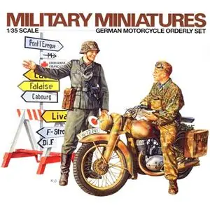 Promozione TAMIYA 1 35 German Motorcycle Orderly Set