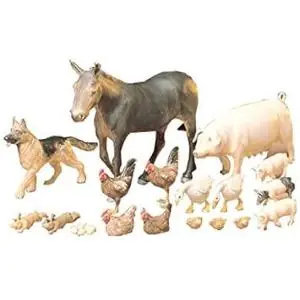 Economico TAMIYA 1 35 Livestock Set / Tiere Set