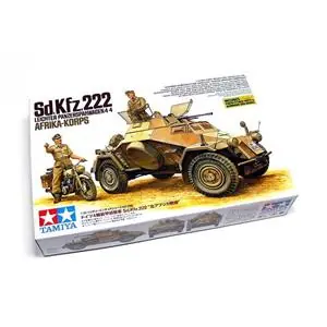 TAMIYA 1 35 Sd.Kfz. 222 leichter Panzerspähwagen DAK Scelto Dai Clienti