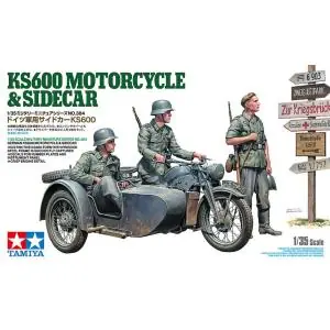 TAMIYA 1 35 Zündapp KS600 Motorcycle & Sidecar A Buon Prezzo