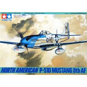 TAMIYA 1 48 North American P-51D Mustang "8th Air Force" Prezzo Di Fabbrica