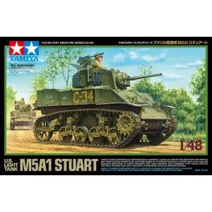 TAMIYA 1 48 U.S. M5A1 Stuart Light Tank 1 48 Novità