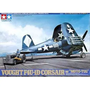 TAMIYA 1 48 Vought F4U-1D Corsair w/ "Moto-Tug" 1/48 Compra Adesso