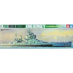 Offerta Lampo TAMIYA 1 700 British Battleship King George V