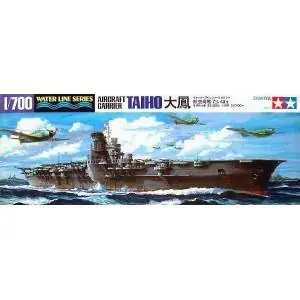 Ultimissimo Modello TAMIYA 1 700 Japanese Aircraft Carrier Taiho - Waterline
