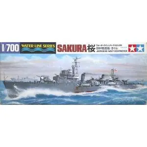 TAMIYA 1 700 Japanese Navy Destroyer Sakura Prezzo Di Fabbrica