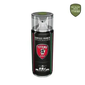 Offerta Limitata TITANS HOBBY MILITARY GREEN MATT PRIMER - 400ml Spray for Plastic, Metal & Resin