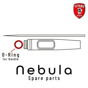 TITANS HOBBY part 18. O-Ring for Handle for NEBULA Airbrush Ultimissimo Modello