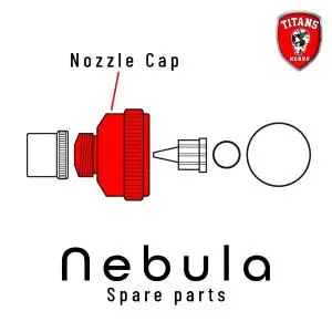 Consegna Rapida TITANS HOBBY part 2. Nozzle Cap for NEBULA Airbrush