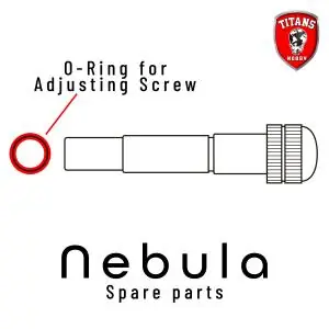 Spedito Oggi TITANS HOBBY part 20. O-Ring for Adjusting Screw for NEBULA Airbrush