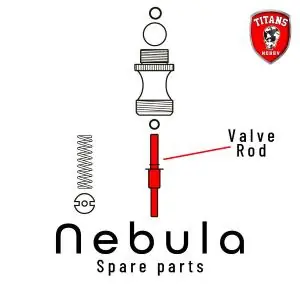 Pagamento Sicuro TITANS HOBBY part 26. Valve Rod for NEBULA Airbrush