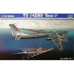 TRUMPETER 1 144 TU-142MR "Bear-J" 1 144 Nuova Collezione