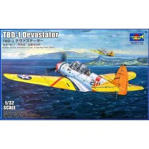 TRUMPETER 1 32 Douglas TBD-1 Devastator Quantità Limitata