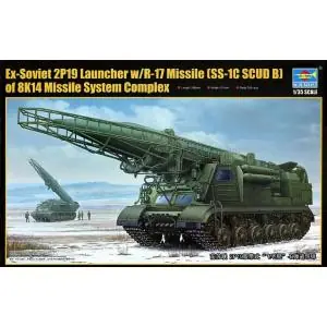 TRUMPETER 1 35 2P19 Launcher w/R-17 Missile(SS-1C SCUD B) Direttamente Dal Produttore