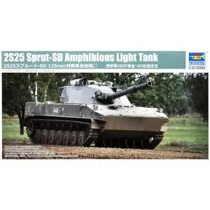 TRUMPETER 1 35 2S25 Sprut-SD Amphibious Light Tank Spedito Oggi