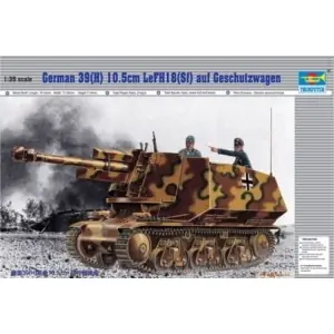 Scelto Dai Clienti TRUMPETER 1 35 German 39(H) 10.5cm LeFH18(Sf) auf Geschutzwagen