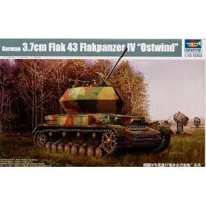 Professionale TRUMPETER 1 35 Ostwind 3,7cm Flak 43 Flakpanzer IV