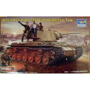 Spedito Oggi TRUMPETER 1 35 Russia KV-1 model 1942 Lightweight Cast Tank