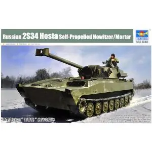 TRUMPETER 1 35 Russian 2S34 Hosta Self-Propelled Howitzer Spedito Oggi
