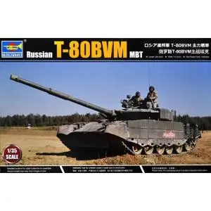 Ultimissimo Modello TRUMPETER 1 35 Russian T-80BVM MBT