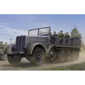 Occasione Imperdibile TRUMPETER 1 35 Schw. Zugkraftwagen 18 t Sd.Kfz.9 Artillery Vers.