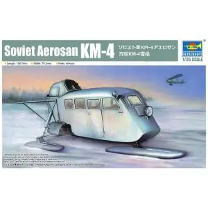 TRUMPETER 1 35 Soviet Aerosan KM-4 Di Tendenza