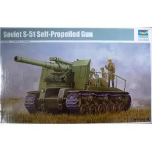 Ultima Occasione TRUMPETER 1 35 Soviet S-51 Self-Propelled Gun