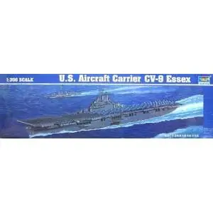 TRUMPETER 1 350 U.S. Aircraft Carrier CV-9 Essex 1943 Offerta Speciale