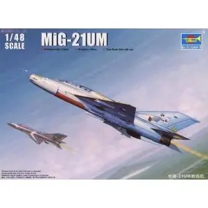 TRUMPETER 1 48 Mikoyan-Gurevich MiG-21UM Fighter A Buon Prezzo