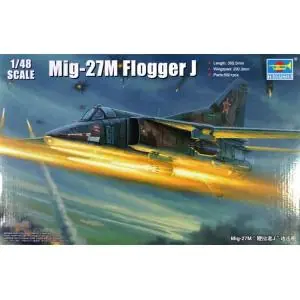 TRUMPETER 1 48 Mikoyan-Gurevich Mig-27M Flogger J Spedito Oggi