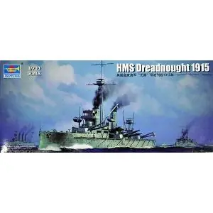 TRUMPETER 1 700 HMS Dreadnought 1915 1 700 Prezzo Scontato