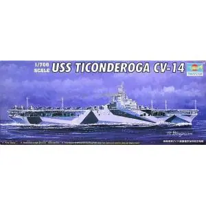 TRUMPETER 1 700 USS TICONDEROGA CV-14 Spedito Oggi