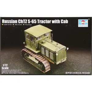 TRUMPETER 1 72 Russian ChTZ STALINETZ S-65 Tractor with Cab Prezzo Ridotto