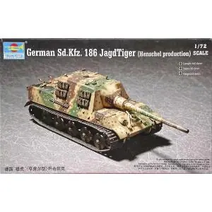 Ultimissimo Modello TRUMPETER 1 72 Sd.Kfz.186 Jagdtiger (Henschel)