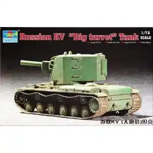 TRUMPETER 1 72 Soviet KV "Big turret" tank Quantità Limitata