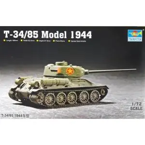 TRUMPETER 1 72 Soviet T-34/85 Mod .1944 Ultime Pezzi
