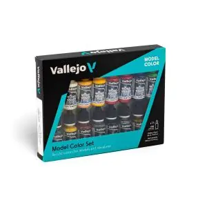 Vendita Finale Vallejo Model Color 16 colors set Napoleonic Colors French & British 1789-1815 18 ml