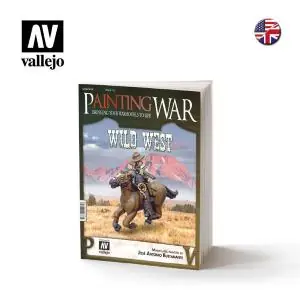 Vallejo Book Painting War Wild West - English 74 pag. Prezzo Basso