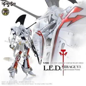 Offerta Limitata VOLKS - The Five Star Stories IMS 1/100 L.E.D.MIRAGE V3 Light Armament Version
Kits