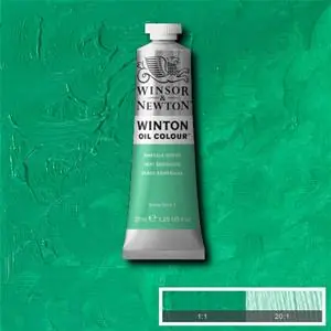 WINSOR & NEWTON WINTON OIL COLOUR 37ML - EMERALD GREEN Must-Have