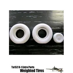 Zoukei-mura Weighted Tires for Ta152 H-1 Professionale