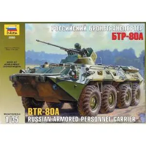 ZVEZDA BTR-80A / Armored Personnel Carrier (APC) Super Prezzo