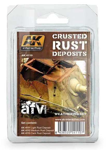 CRUSTED RUST DEPOSITS Nuovo Arrivo