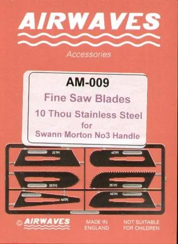 FINE RAZOR SAW BLADE Quantità Limitata
