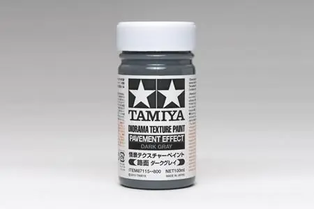 Diorama Texture Paint - Pavement effect Dark Gray Di Tendenza