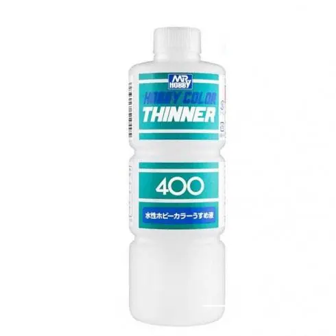Mr. AQUEOUS ACRYLIC HOBBY COLOR THINNER 400 ML Ultimissimo Modello